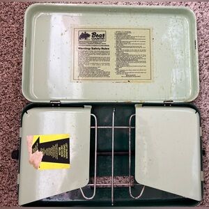 Vintage Bear Archery Propane Stove